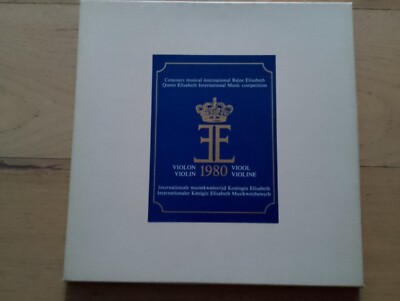 Violon - 1980 - Queen Elisabeth Competition   1980 001