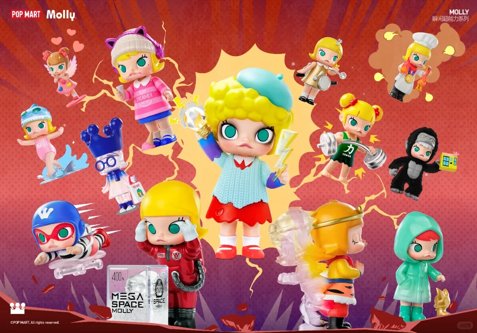 Auténtico MOLLY My Instant Superpower Series Caja Ciega Figura Juguete Confirmado Foto 2 de 4