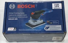 Bosch Sheet Orbital Finishing Sander GSS18V40N 18V New Sealed