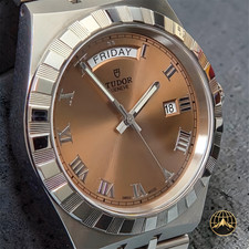 Rare Salmon Dial Tudor Royal- 2023 Full Set with OEM Warranty until 08/2028
