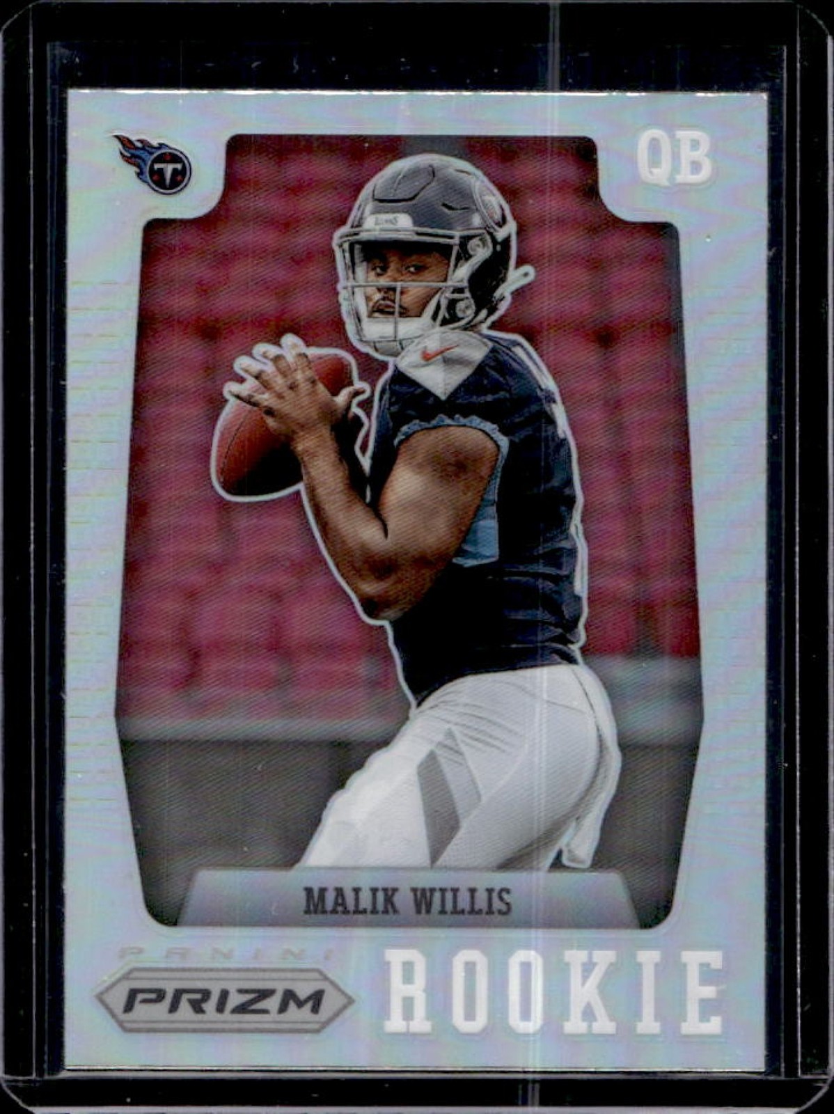 2022 Panini Prizm Malik Willis Flashback Rookie Prizm Silver RC #PFR-3 Titans