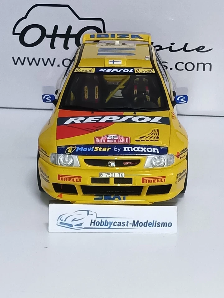 SEAT IBIZA KIT CAR EVO II #15 WRC REPSOL MONTE CARLO 1998 OTTO 1:18 OT445 - Imagen 3 de 4