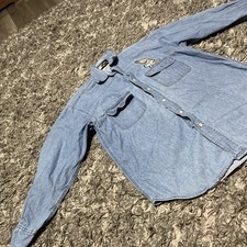 Vintage 1992 Looney Tunes Shirt Bugs Bunny  Taz Long Sleeve Denim Size M