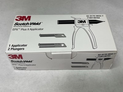 3M  Scotch-Weld  EPX Plus II Manual Applicator, Universal Plunger, 50 mL(26A46)