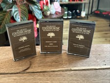 The Greatest Country Music Recordings Of All Time Cassette Tapes. 3 Pack Vintage