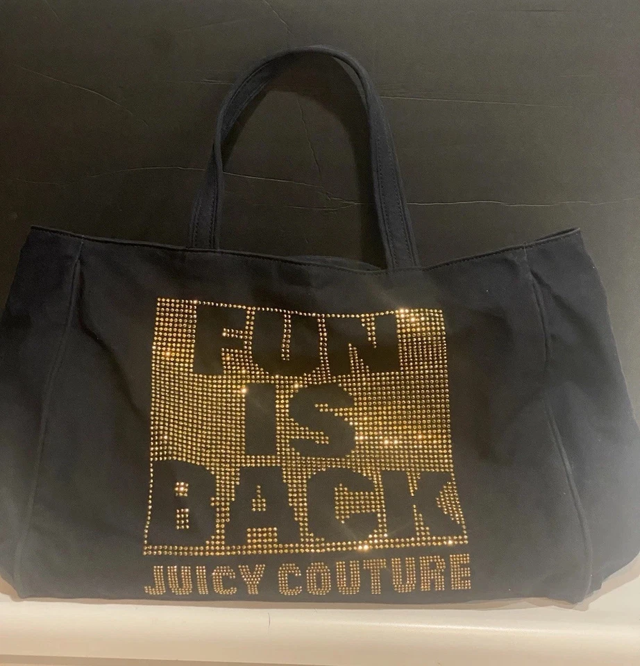 Bolso de hombro Juicy Couture Y2K “Fun Is Back” adornado con estrás Foto 2 de 4