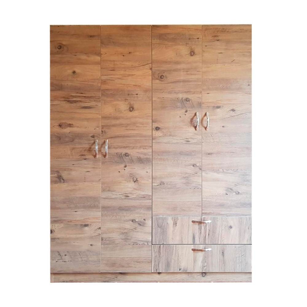 Armadio GRD4422023 4 ante e 2 cassetti rovere rustico - Immagine 4