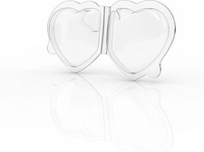 32-Pack Beanie Baby Tag Protectors   Clear Plastic Heart Tag Covers for Ty Hang