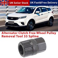 Alternator Clutch Free Wheel Pulley Removal Tool 33 Spline for Audi Ford VW Golf