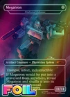 x1 Megatron // Blightsteel Colossus SLD MTG 1079 FOIL MYTHIC 1x