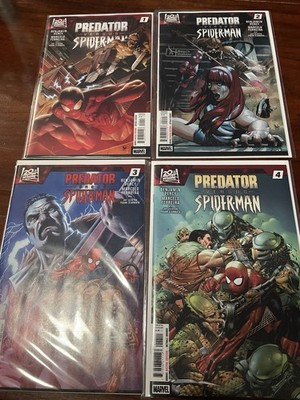 Predator vs Spider-Man 1-4 Full Run. Ships In Gemini
