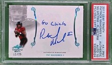 🔥 2017 Leaf Trinity Patrick Mahomes RC Auto /25 ERROR SP Inscribed Chiefs