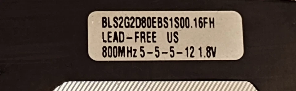 Crucial Ballistix DDR2 800Mhz CL5 4x2GB (8GB) - Image 3 of 3
