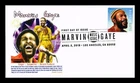 DR JIM STAMPS US COVER MARVIN GAYE MUSIC ICONS FIRST DAY ISSUE PANDA CACHET