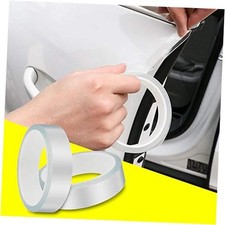 Car Door Edge Guard Clear Universal Door Sill Protector 0.8in 16ft Transparent