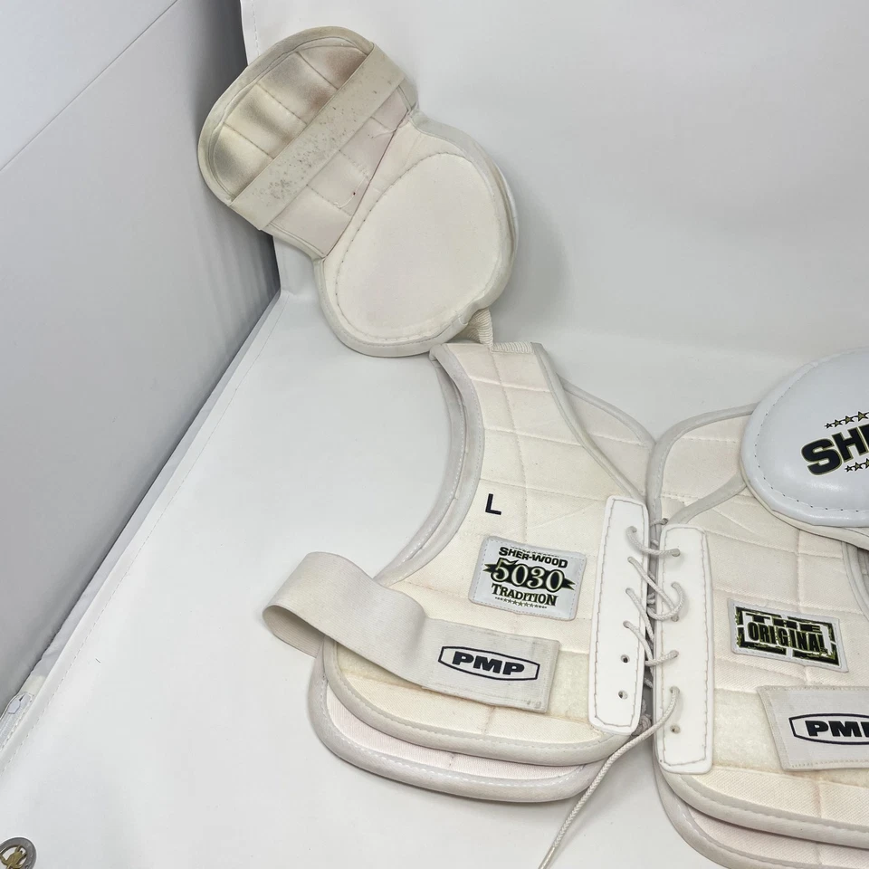 Almohadillas de hombro de hockey Sherwood 5030 Tradition para hombre talla grande Foto 4 de 4