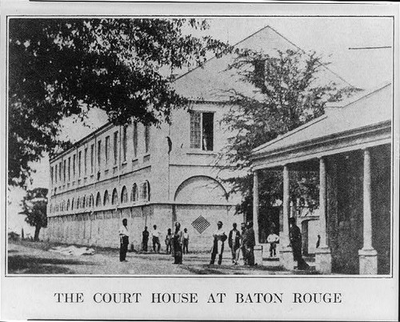#ad Civil War scenes in Baton Rouge La. 1862 1865: the court house at Baton Rouge $12.99