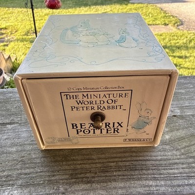 1989 Miniature World Of Peter Rabbit By Beatrix Potter Easter