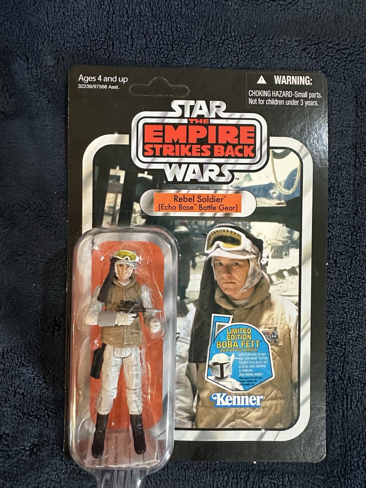 Star Wars The Empire Strikes Back Rebel Soldier (Echo Base Battle Gear)unpunched