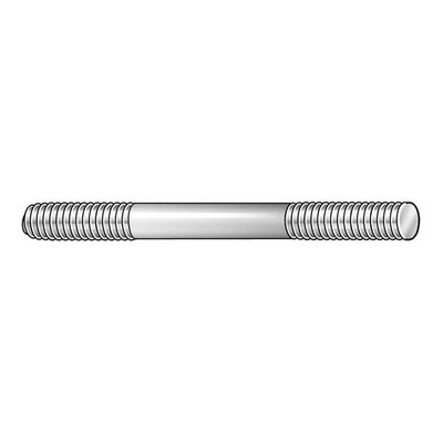 TE-CO 40701 DblEd Std,BkOx,Stl,1.5'',1/2''-13,1/2'',2PK 1DV17
