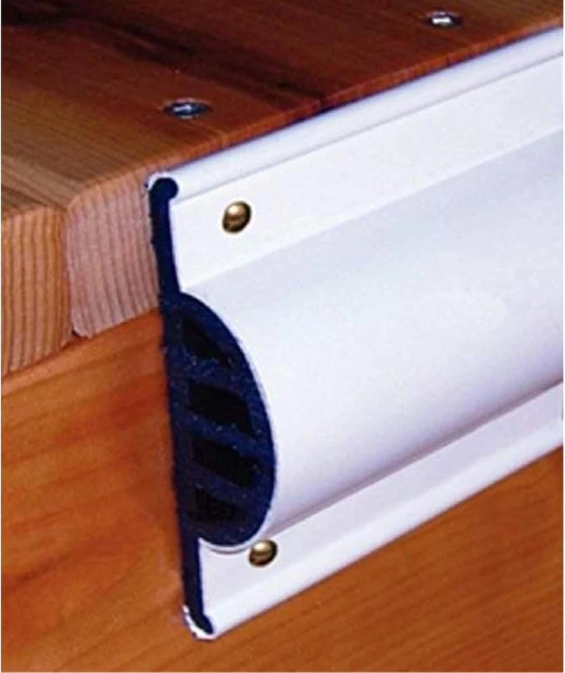 Taylor Made 10' White Double Molded Dock Edging - Heavy Duty - Image 2 of 2