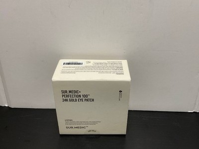 Sur.Medic+ Perfection 100 24K Gold Hydrogel Eye Patch 6 Peptides Collagen Korea