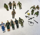 VINTAGE 1980’s 3 3/4 GI JOE Size Figures : Remco , Lanard & Others - Lot