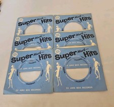UK 45 RPM 7" RECORD SLEEVES CO. SLEEVE 6 PACK SEE PHOTO Ex Juke Box SLV400