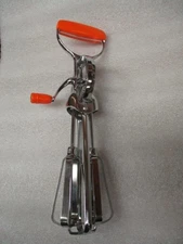 Double Egg Beater Handheld Hand Mixer Stainless Steel New VTG