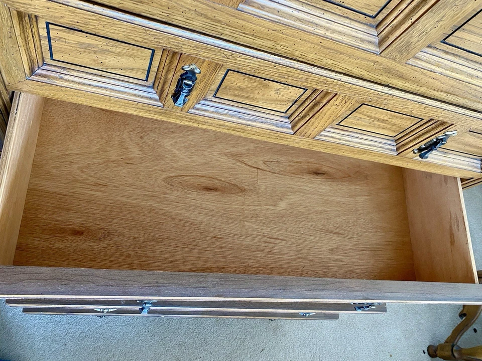 1960’s Dixie Mediterranean Solid All-wood Chest of Drawers - Image 4 of 4