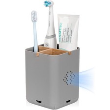 Toothbrush Holders for Bathrooms, Electric Toothbrush Holder, Gray