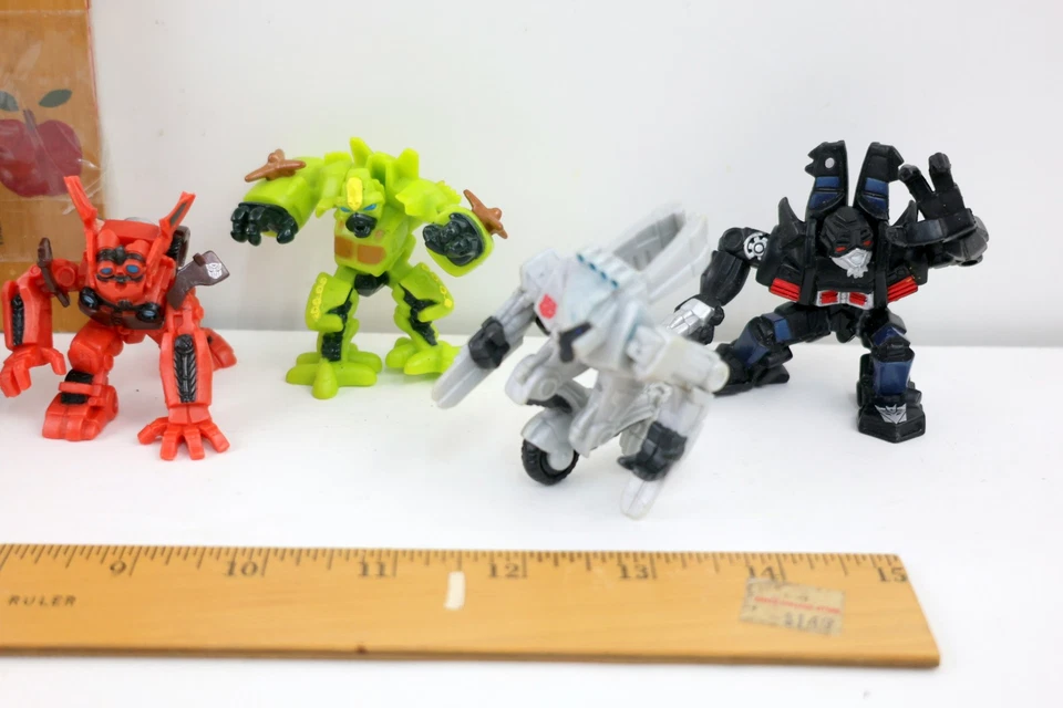 Hasbro ☆TRANSFORMERS ☆ Robot Heroes - Mixed Mini Action Figure Lot of 8 - Image 4 of 4
