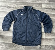 Nike Tn Blu Vintage Windrunner Jacket y2k Nylon Track Jacket Taglia Uomo L