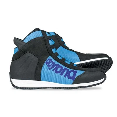 Daytona AC4 WD schwarz / blau Motorradschuh Motorradstiefel - Bild 1 von 2