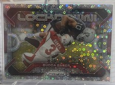 Panini PRIZM LOCKDOWN SILVER DISCO No Huddle Budda Baker Arizona CARDINALS