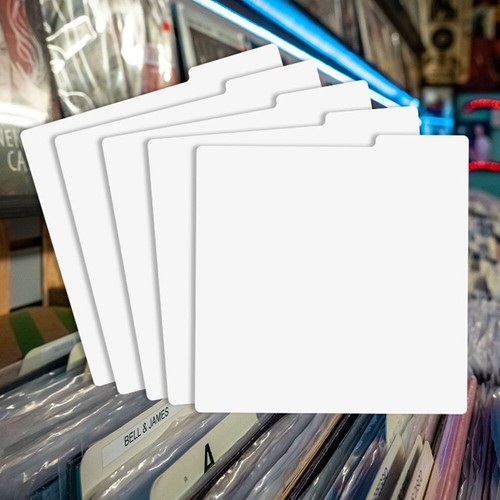 5PCS Classification Cards for Efficiently Categorizing For Records and CDs - Picture 9 of 14