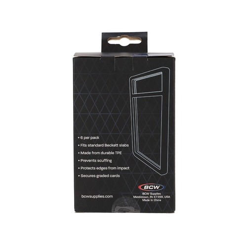 1 Packung mit 6 BCW Black BGS Graded Slab Stoßstangen - Bild 9 von 13