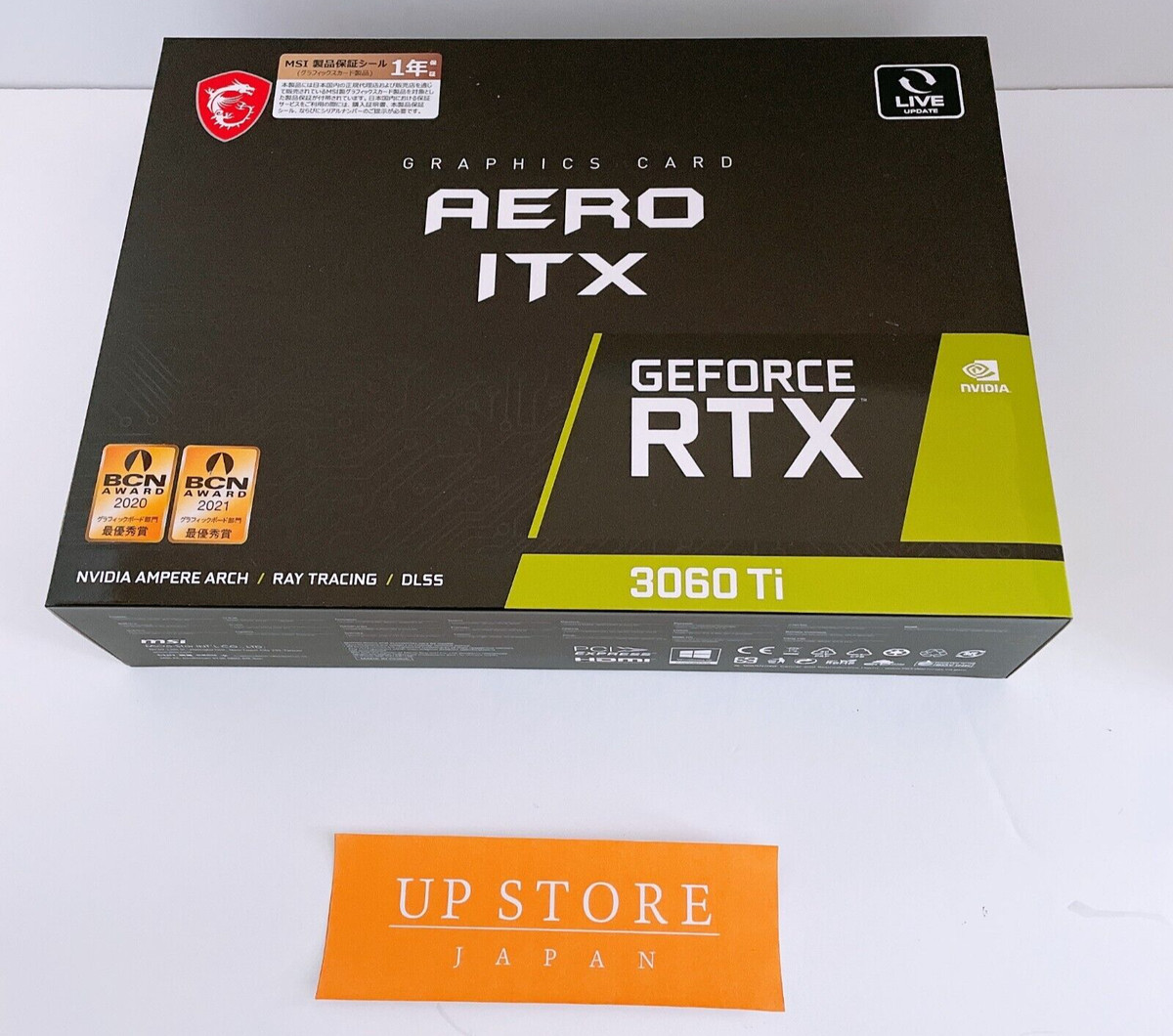 MSI GeForce RTX 3060 Ti AERO ITX 8G OC GDDR6 LHR ver | eBay