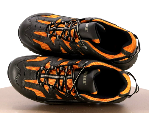 Red Wing Worx Men's Athletic Safety Toe Work Shoes Size 7 Gray Orange 9605 EUC - Picture 9 of 10