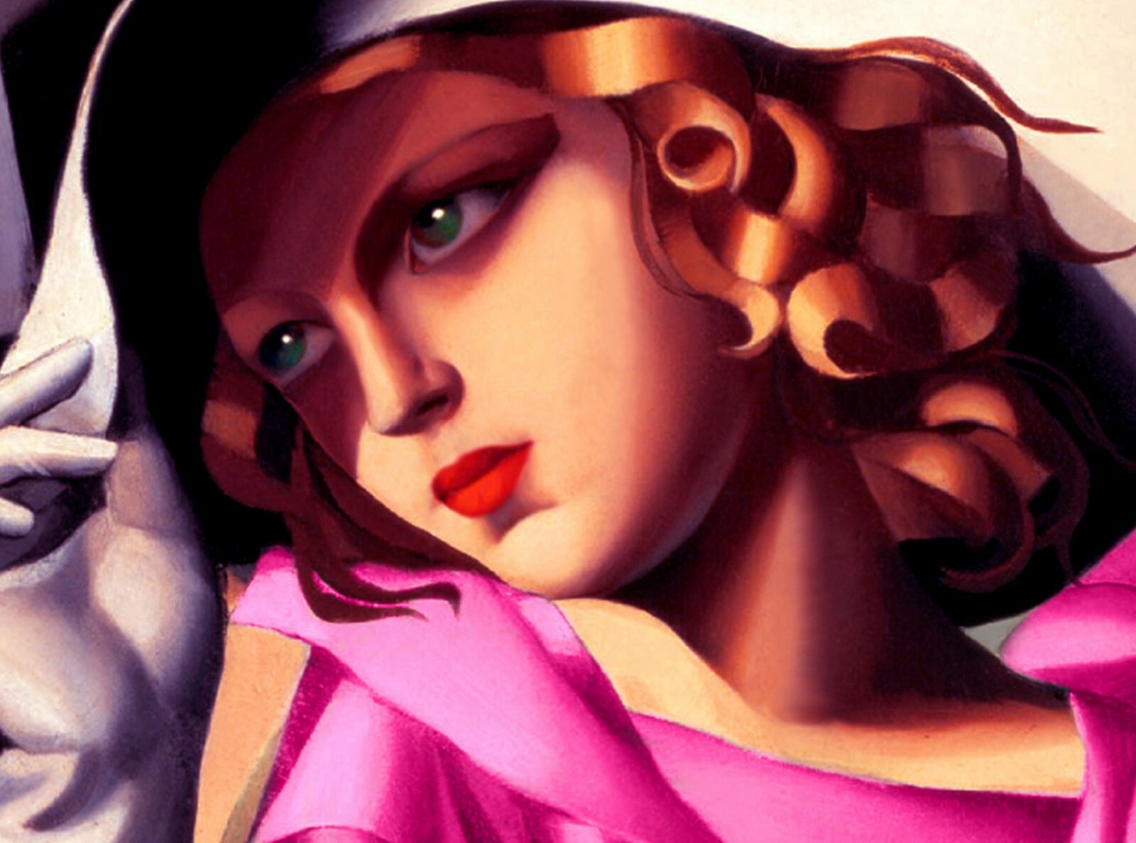 Home Décor Posters & Prints Tamara De Lempicka Young Lady With Gloves