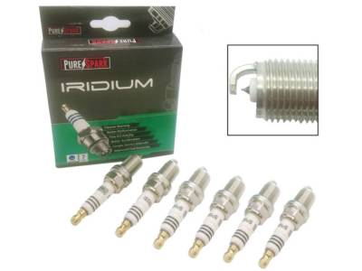 Set of 6 Purespark Iridium Upgrade Spark Plugs 3307-02 - 3 YEAR WARRANTY