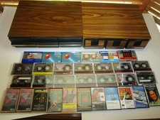 2 cases 31 CASSETTE TAPES 6 SEALED LOOK AT PICTURE TC1