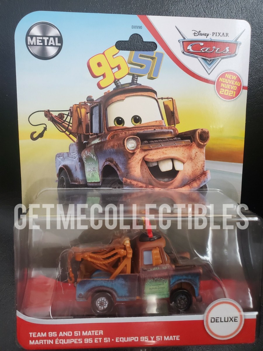 Team 95 51 メーター　mater カーズ ミニカー DISNEY CARS TEAM 95 and 51 MATER DELUXE 2021 SAVE 6% GMC | eBay