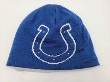 Youth Indianapolis Colts Reversible Beanie Winter Knit Hat Stocking Cap Boy Girl