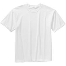 Gildan Classic Fit Youth 3 Pack Short Sleeve T Shirt Size Large 14-16 White