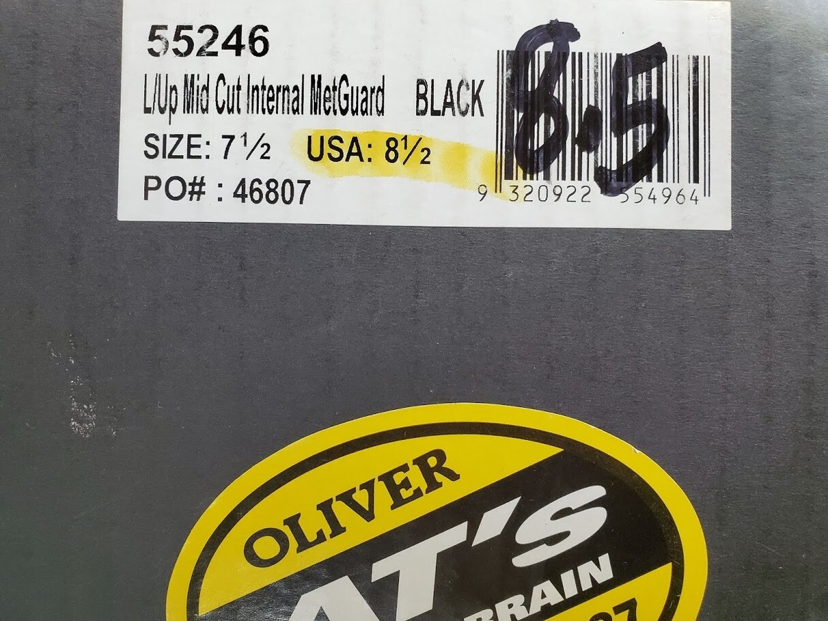 NEW MENS OLIVERS ALL TERRAIN MIDCUT INTERNAL MET GUARD MINING