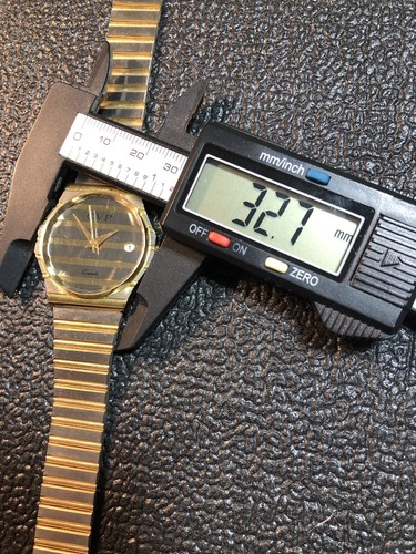 Vintage Ladies CVP Hong Kong Women’s Quartz Watch Silver/Gold Tone Band New Bat - Picture 6 of 22