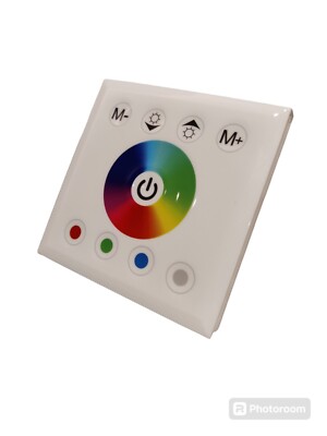 RGBW Touch Panel Beleuchtungssteuerung in weiß 12-24 V Band Beleuchtung