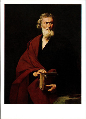 Jusepe de Ribera Saint Matthew Kimball Art Museum Postcard Lithograph Art Card