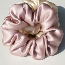 Large Scrunchies Rubber Bands - Elastics Ponytail Holders 3.5CM Women Hair Ties